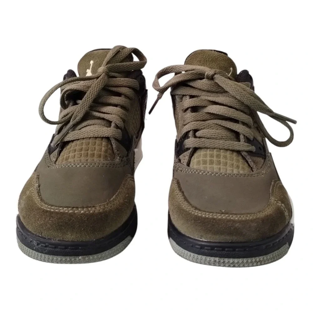Air Jordan 4 Craft Medium Olive‎ Pre School FB9929-200 Little Kids PS Sz 11C